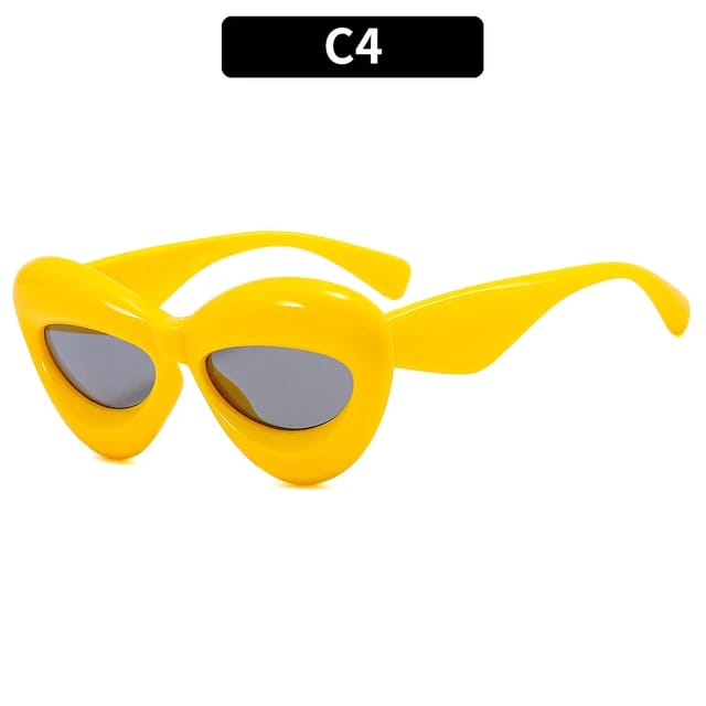 Vista 2 de GAFAS DE SOL Y2K HALLOWEEN - COLOR: ROJO